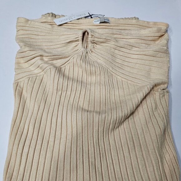 Koko + Mason Keyhole Halter Maxi Dress - Picture 5 of 7